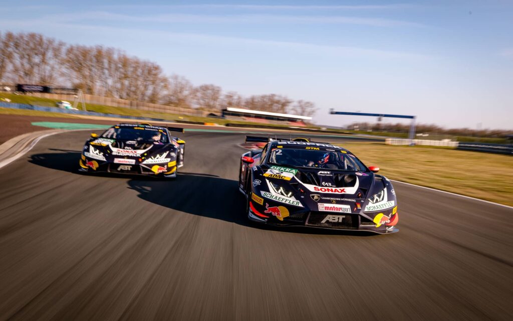 Offizieller ABT Sponsor DTM Rennen